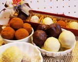 さつまいもチョコたっぷり米粉蒸しケーキ作り方11写真