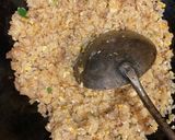 ひき肉入り　定番チャーハン14作り方15写真