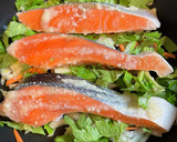 生鮭の塩こうじ蒸し♪作り方1写真