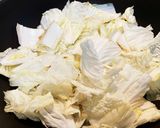 白菜の中華卵とじ作り方3写真