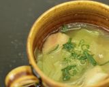 キャベツと焼き麩の味噌汁作り方3写真