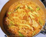 レトルト煮込みカレーうどん作り方6写真