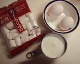 マシュマロでちゅるるるプリン♪作り方1写真