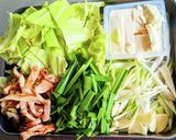 たっぷり野菜と春雨のピリ辛坦々鍋作り方2写真