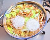 たっぷり野菜と春雨のピリ辛坦々鍋作り方8写真