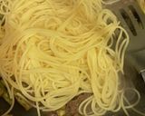 アスパラと牛肉、玉子の和風パスタ 15作り方9写真