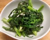 簡単焼きナムル(春菊5分以内にできる)作り方6写真
