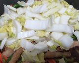 豚バラ肉と白菜のオイスターソース炒め作り方6写真