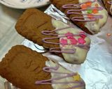 Lotusクッキー ホワイトチョコがけ作り方1写真