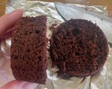 超簡単で時短！ココアといちごのプチケーキ作り方7写真
