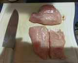 鶏むね肉と小松菜のスタミナ炒め作り方3写真