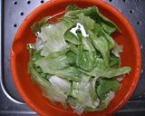 ツナとひじきとレタスのグリーンサラダ作り方1写真