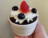 超簡単で時短！ココアといちごのプチケーキ作り方14写真