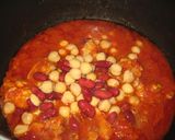 鶏とひよこ豆の香草トマト煮込み作り方6写真