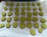 一口サイズで抹茶ラングドシャ作り方11写真