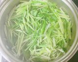 水菜とカニカマのサラダ作り方4写真