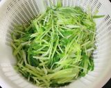 水菜とカニカマのサラダ作り方5写真