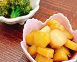 ブロッコリーの茎皮ガレット作り方11写真