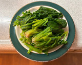 ほうれん草とベーコンの炒め物♡作り方1写真