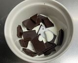 オレンジピール入★チョコ 簡単作り方1写真