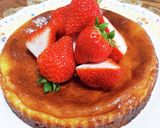 ベイクドチーズケーキを苺でデコ♪︎作り方6写真