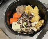 餅巾着入り☆あったかぽかぽか鍋焼きうどん作り方1写真