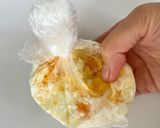 【ポリ袋で簡単】菜の花と卵のサラダ作り方7写真