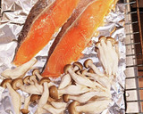鮭ときのこの炊き込みご飯作り方1写真
