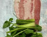 芹の豚バラ肉巻き（三関せりがお勧め）作り方2写真