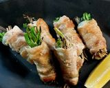 芹の豚バラ肉巻き（三関せりがお勧め）作り方4写真