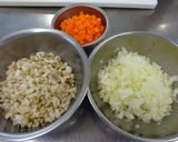菊芋キーマパスタ作り方1写真