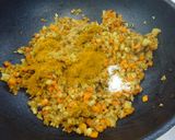 菊芋キーマパスタ作り方4写真