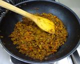 菊芋キーマパスタ作り方8写真
