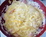 塩ラーメンでなんちゃってカルボナーラ作り方5写真