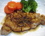 バターがきめて♪豚の生姜焼き作り方9写真