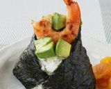 えびとアボカドのおにぎり作り方9写真
