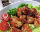チーズ好きの照り焼きチキン作り方5写真