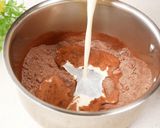 【vegan】寒天で作る、ココアプリン作り方2写真