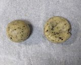 型無し　型あり　黒ゴマ　油　ＨＭクッキー作り方6写真