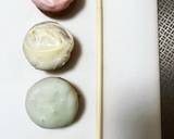 ひな祭りに　三色団子風チョコがけお菓子作り方10写真
