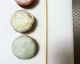 ひな祭りに　三色団子風チョコがけお菓子作り方10写真