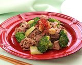 牛肉とブロッコリーの洋風炒め作り方7写真