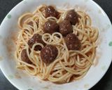 ミートボールパスタ【簡単】作り方4写真