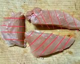 タンドリーチキン風　鶏胸肉の炒めもの作り方2写真