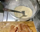 タンドリーチキン風　鶏胸肉の炒めもの作り方4写真