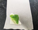 弁当！ピーマンとクリームチーズの三角春巻作り方2写真