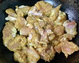 タンドリーチキン風　鶏胸肉の炒めもの作り方6写真