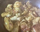 タンドリーチキン風　鶏胸肉の炒めもの作り方7写真