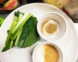 家庭で作れる濃厚胡麻クリーミー坦々麺作り方4写真