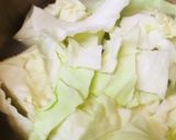 鍋キューブ●鶏肉&キャベツの煮込うどん鍋作り方1写真